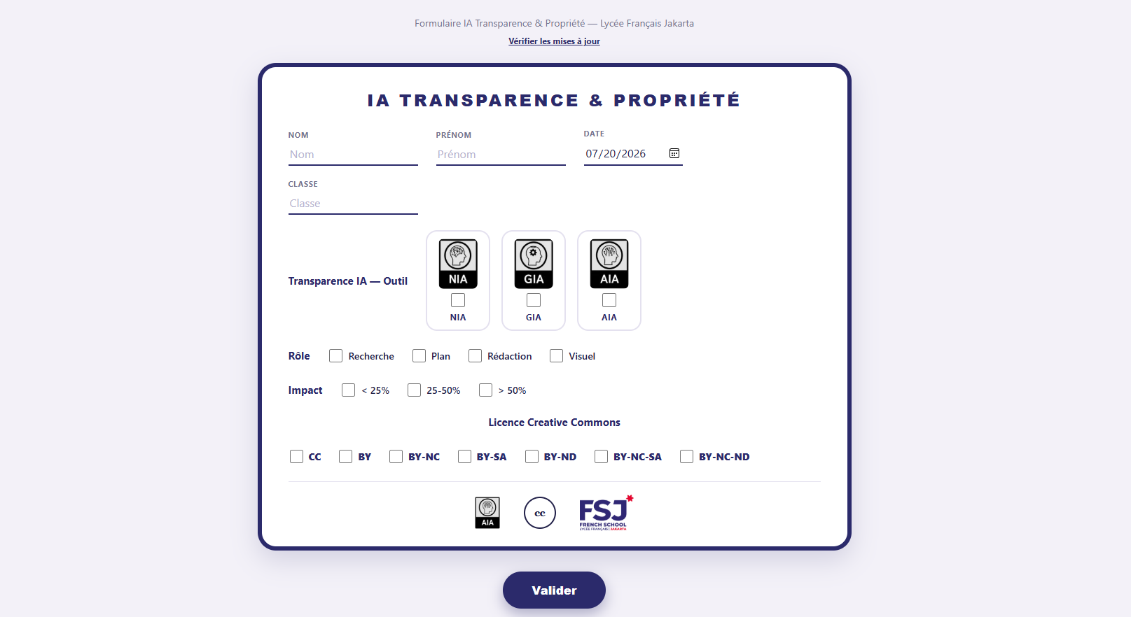 IA Transparence & Propriété